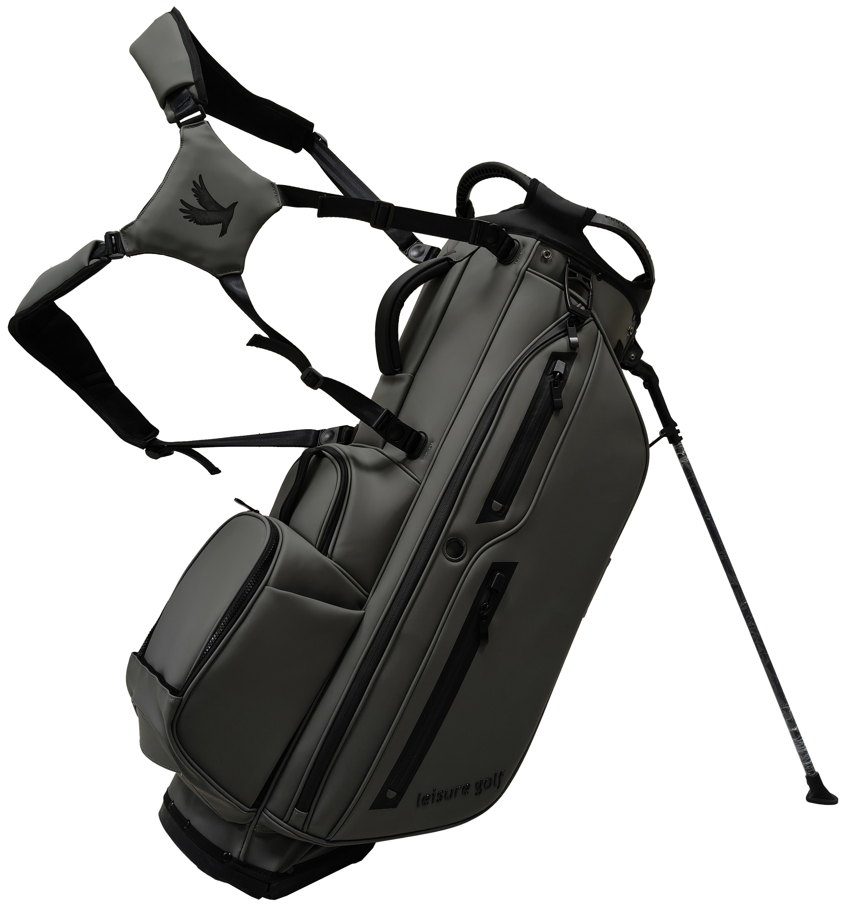 Luxury Carry Bag PU Grau