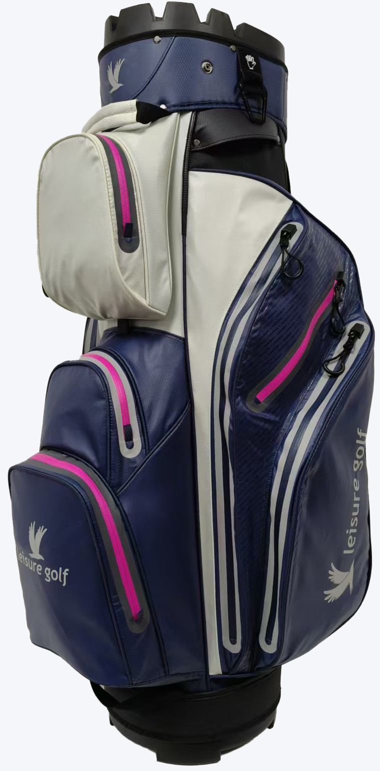 Cartbag Waterproof Orga Pro Blau/ Grau/ Pink