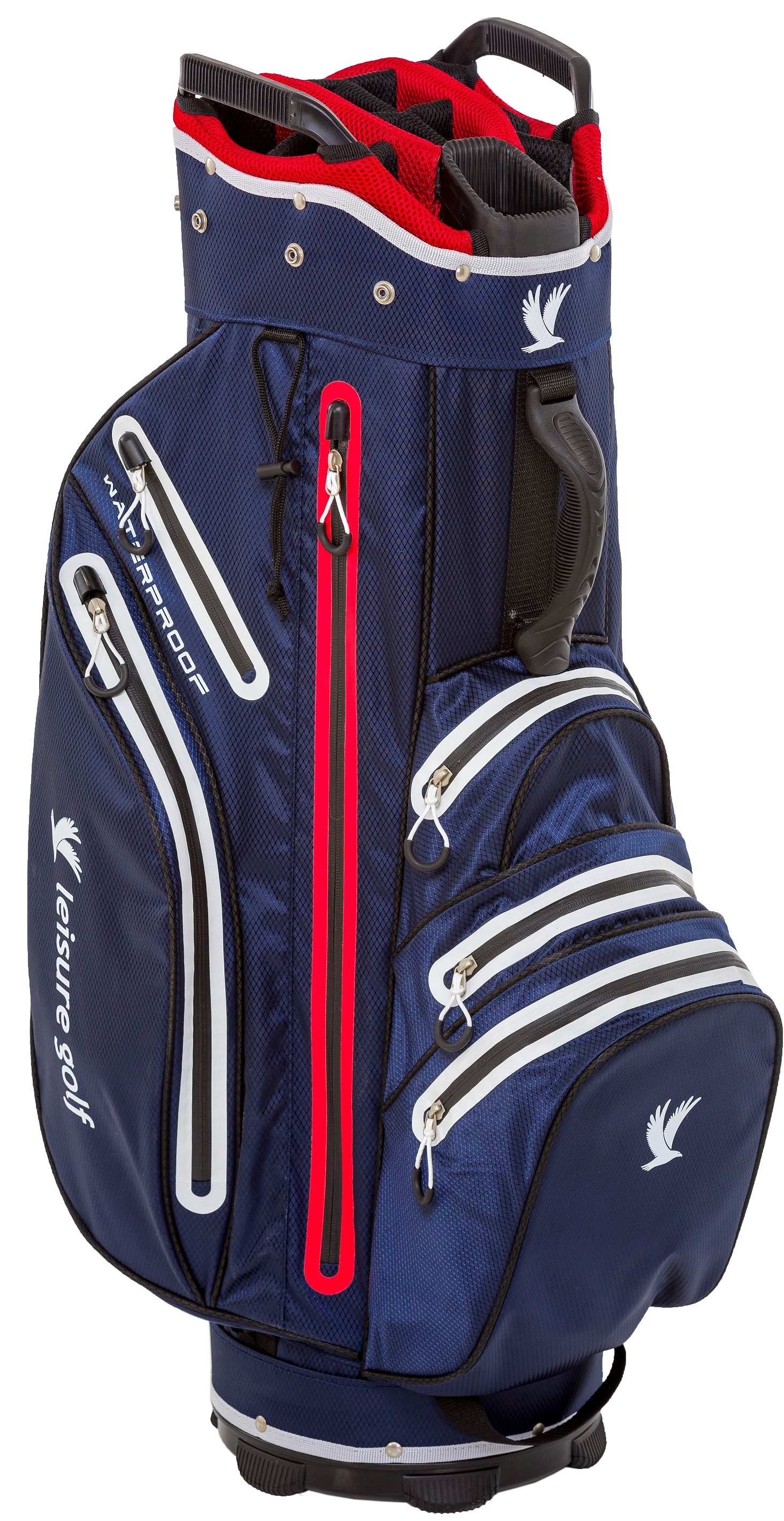 Water Protect Cartbag Blue/ Red/ White
