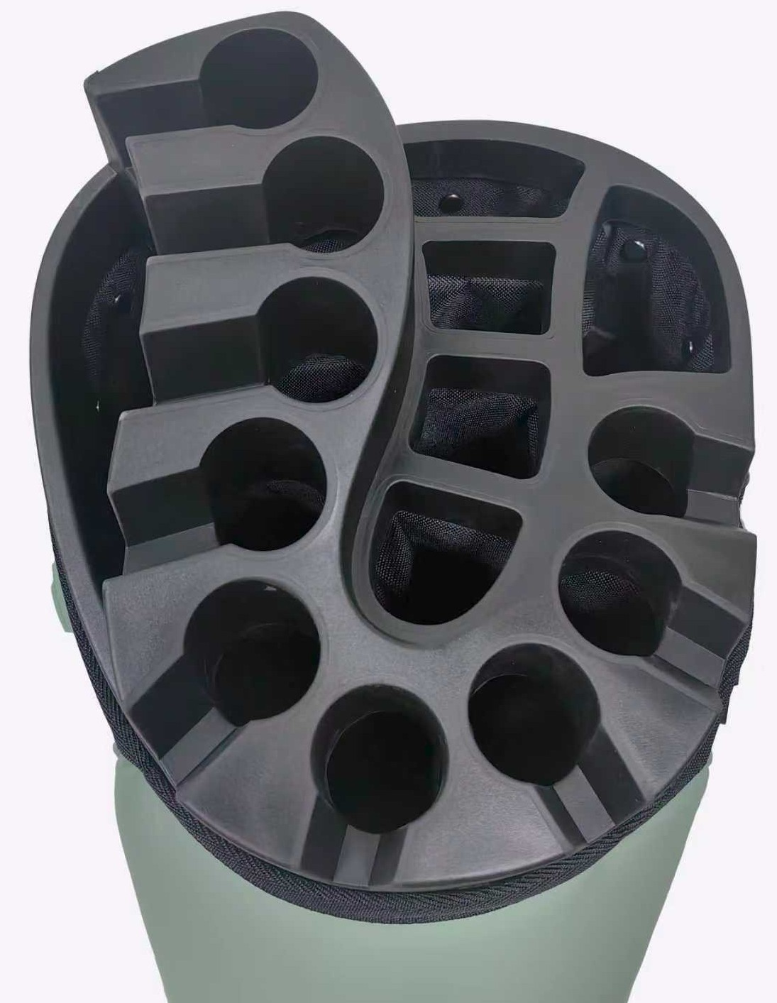 Luxury Cartbag PU Orga Mint Grün