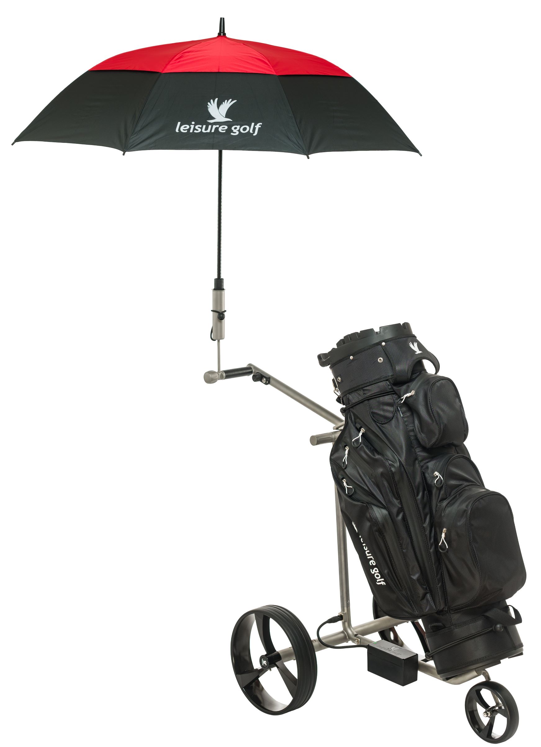 Golf umbrella Leisure Golf UV Black