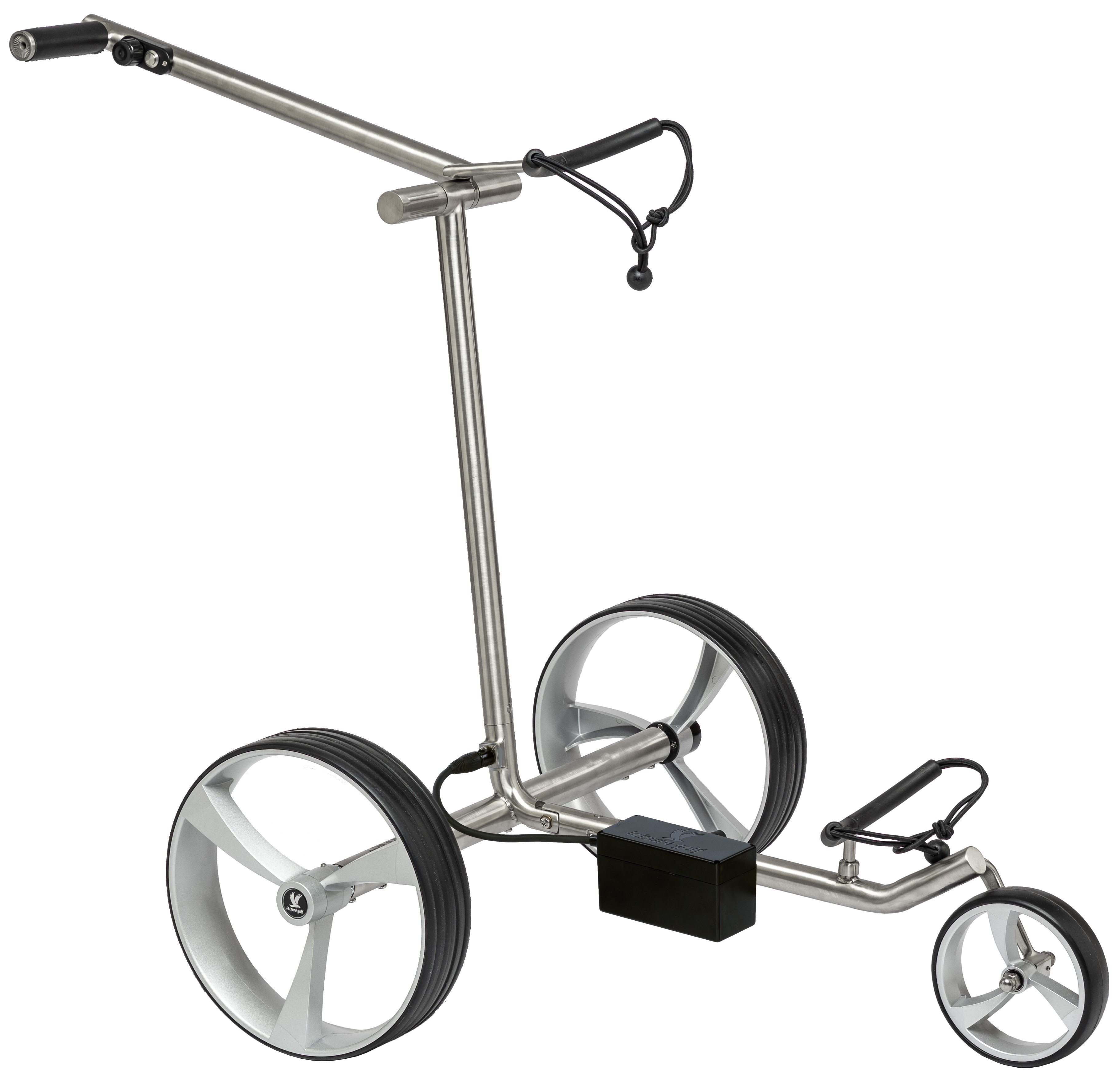 Electric golf trolley Spirit Brushed