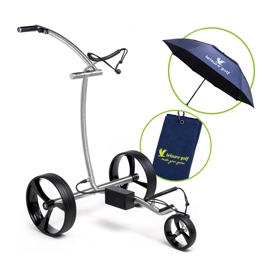 Elektro Golftrolley Ikarus Curve Gebürstet