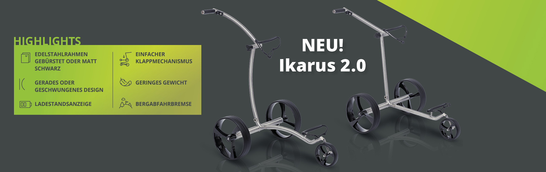 Leisure Golf Grafik des Ikarus Models