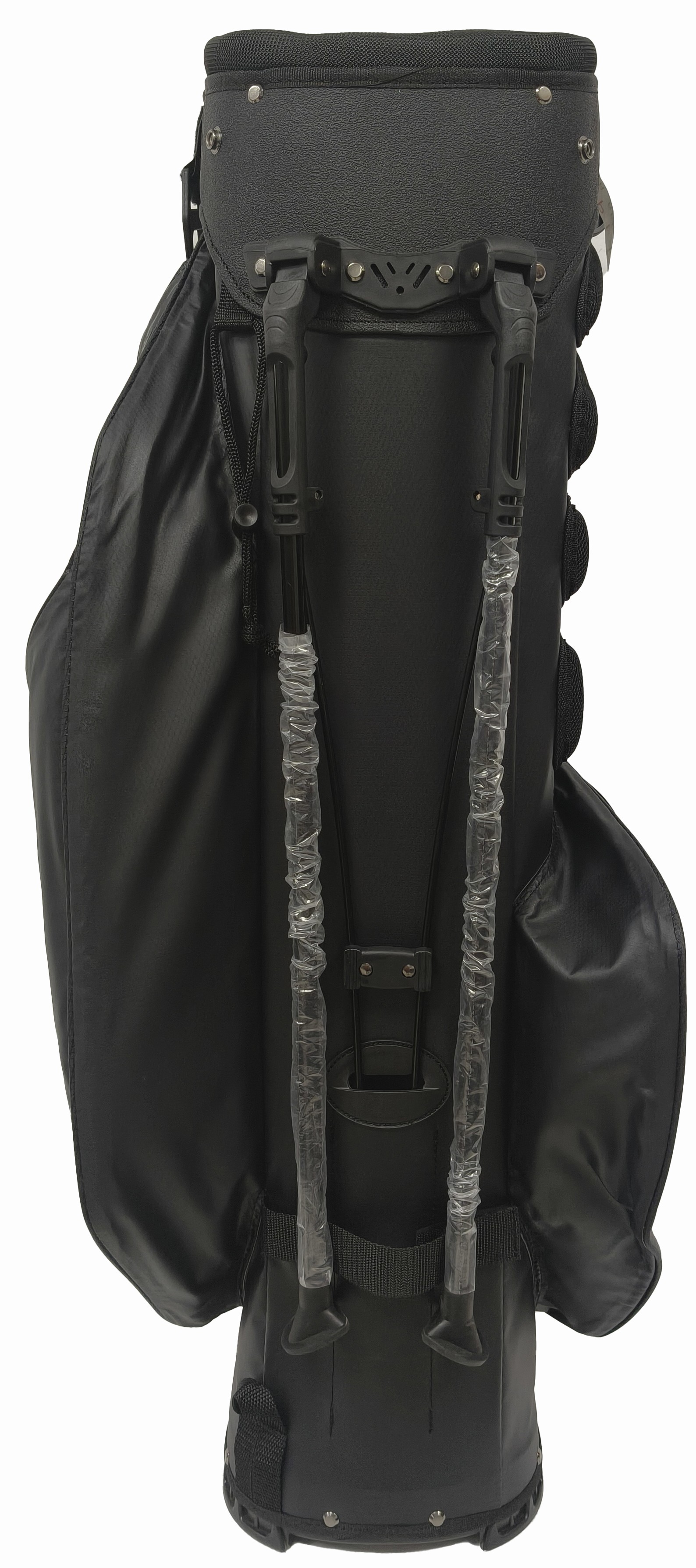 Golfbag Hybrid Waterproof Schwarz/ Grau