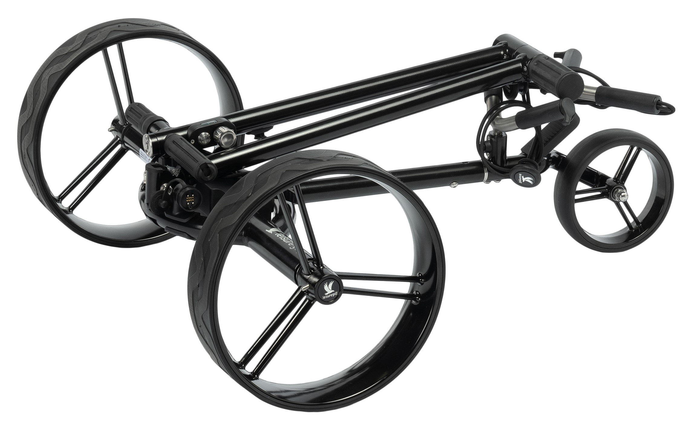 Elektro Golftrolley X-Flat Remote Schwarz