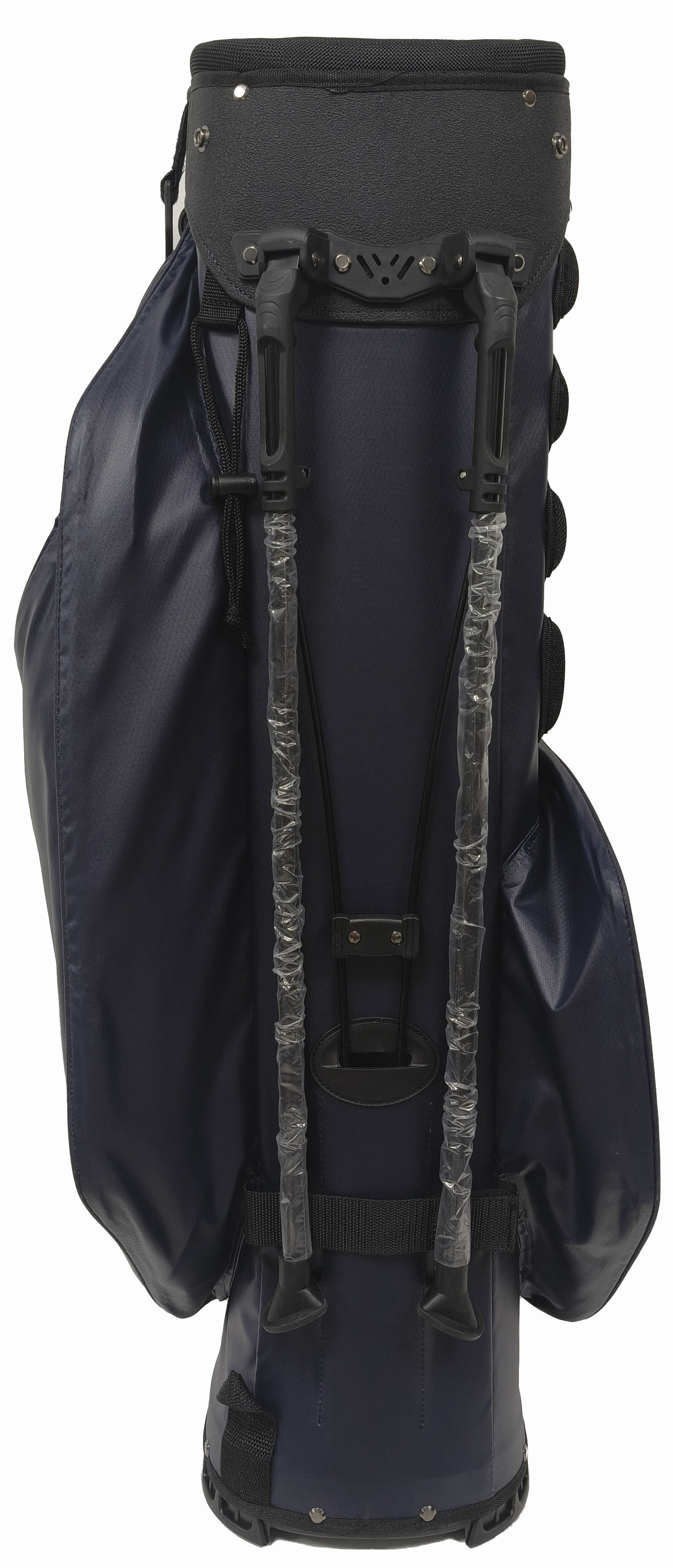 Golfbag Hybrid Waterproof Dunkelblau/ Weiß