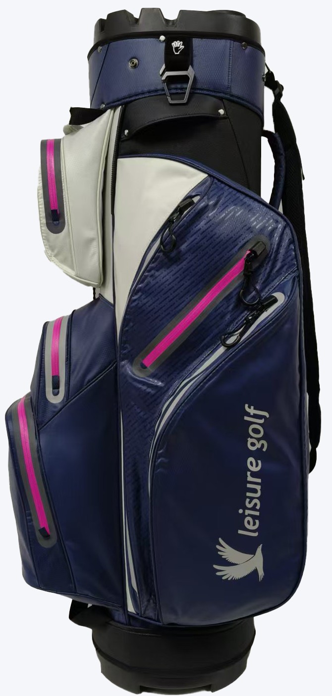 Cartbag Waterproof Orga Pro Blau/ Grau/ Pink