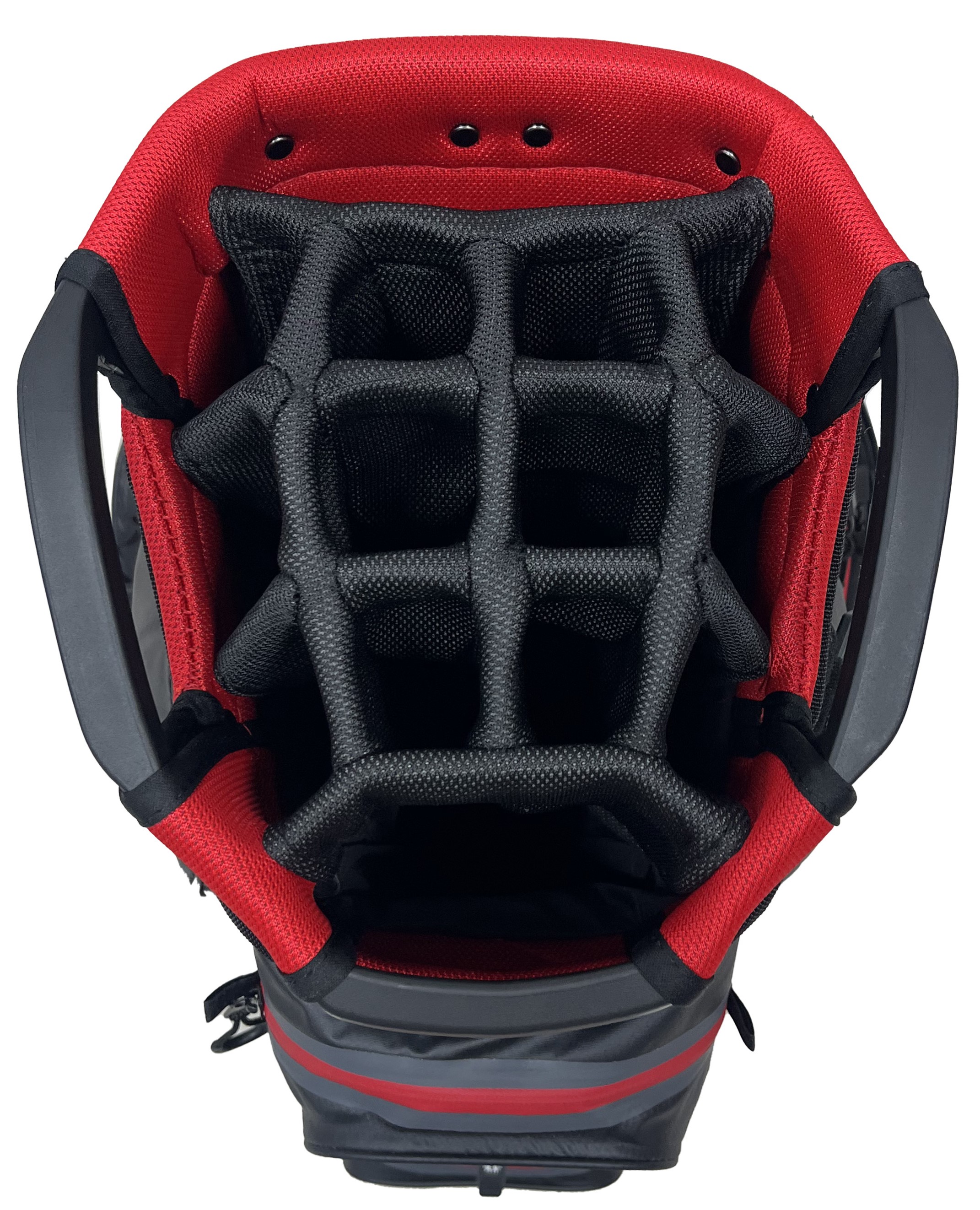 Watersafe Cartbag Schwarz/ Rot