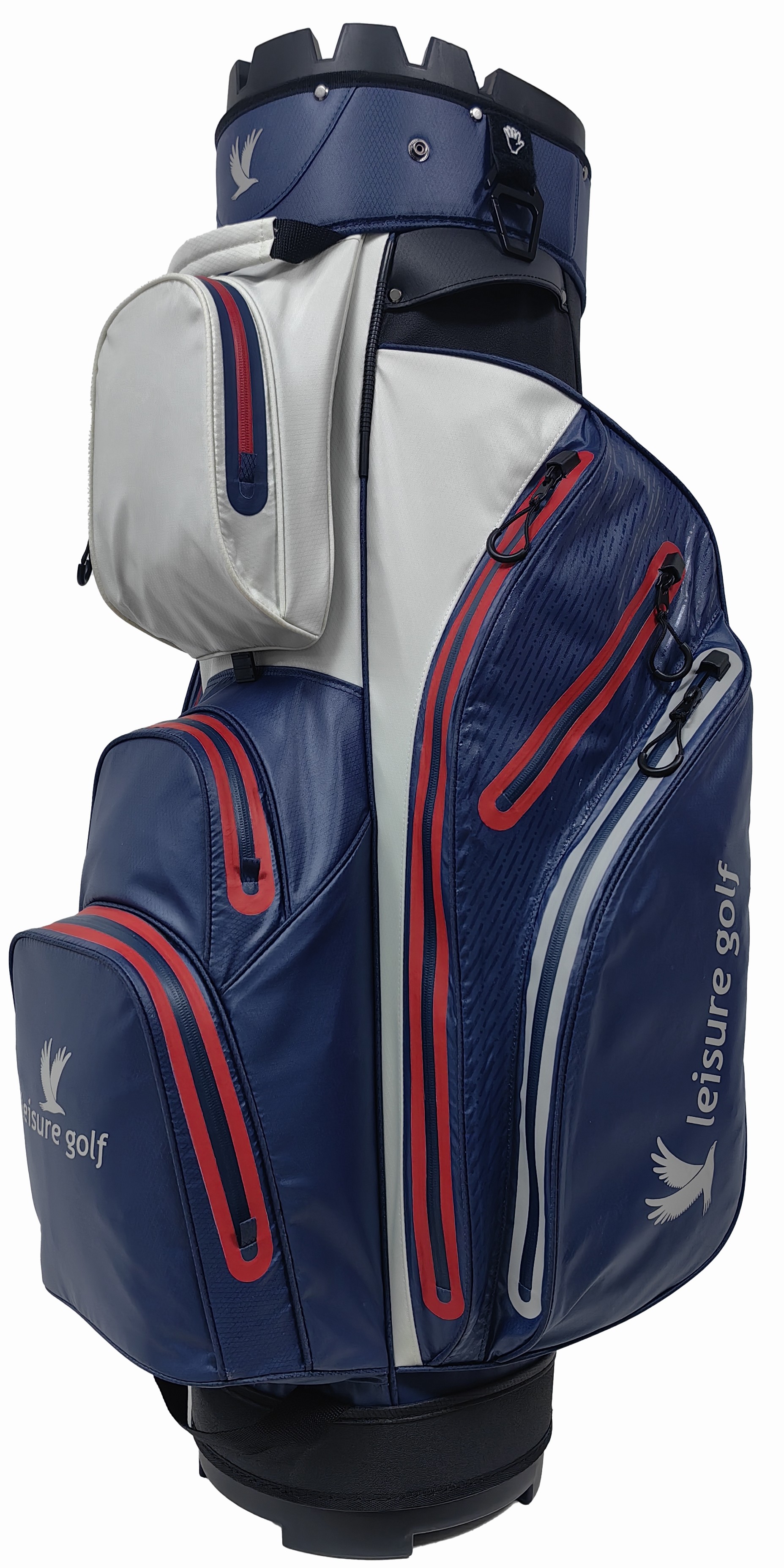 Cartbag Waterproof Orga Pro Blau/ Grau/ Rot