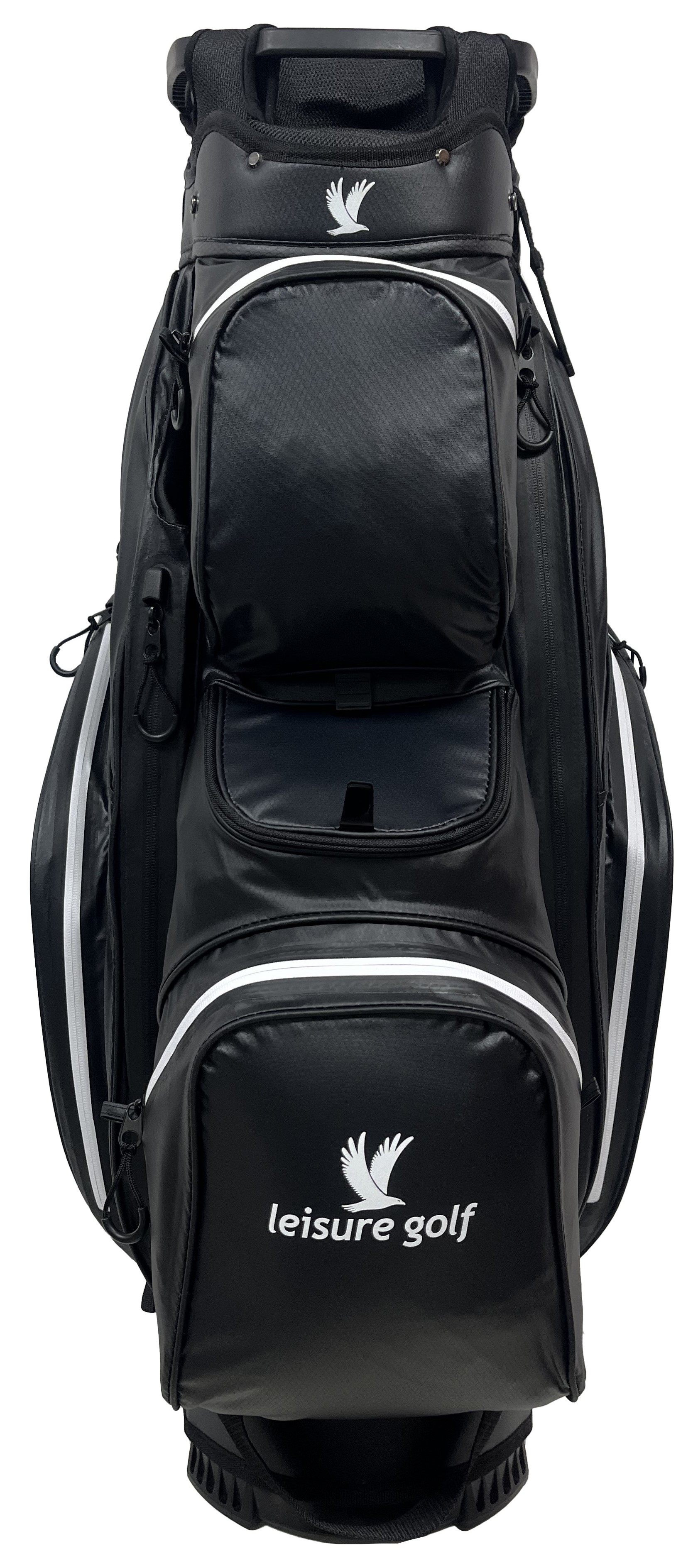 Watersafe Cartbag Schwarz/ Weiß