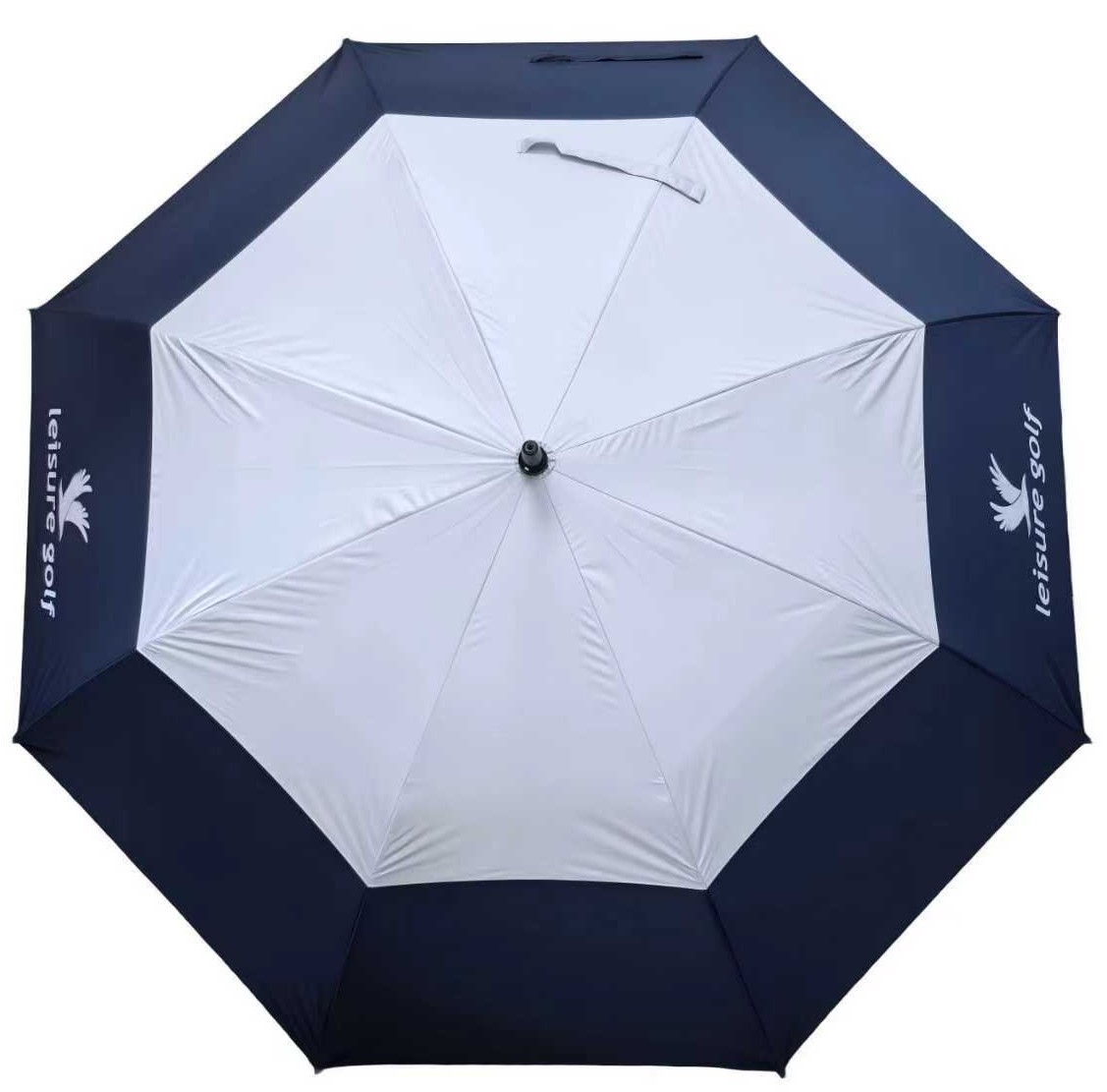 Golfschirm Leisure Golf UV Blau/ Weiß