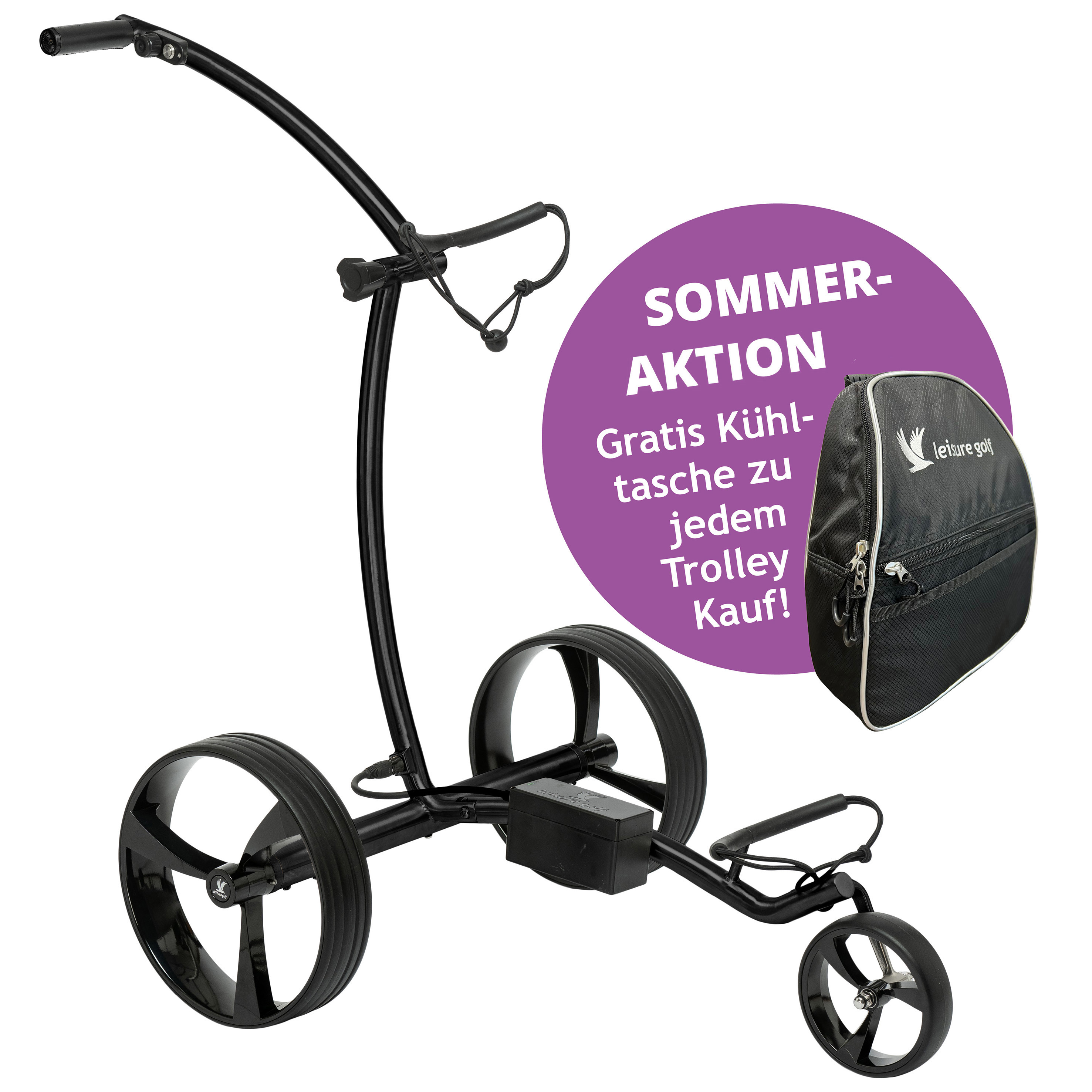 Elektro Golftrolley Ikarus Curve 2.0 Black Edition