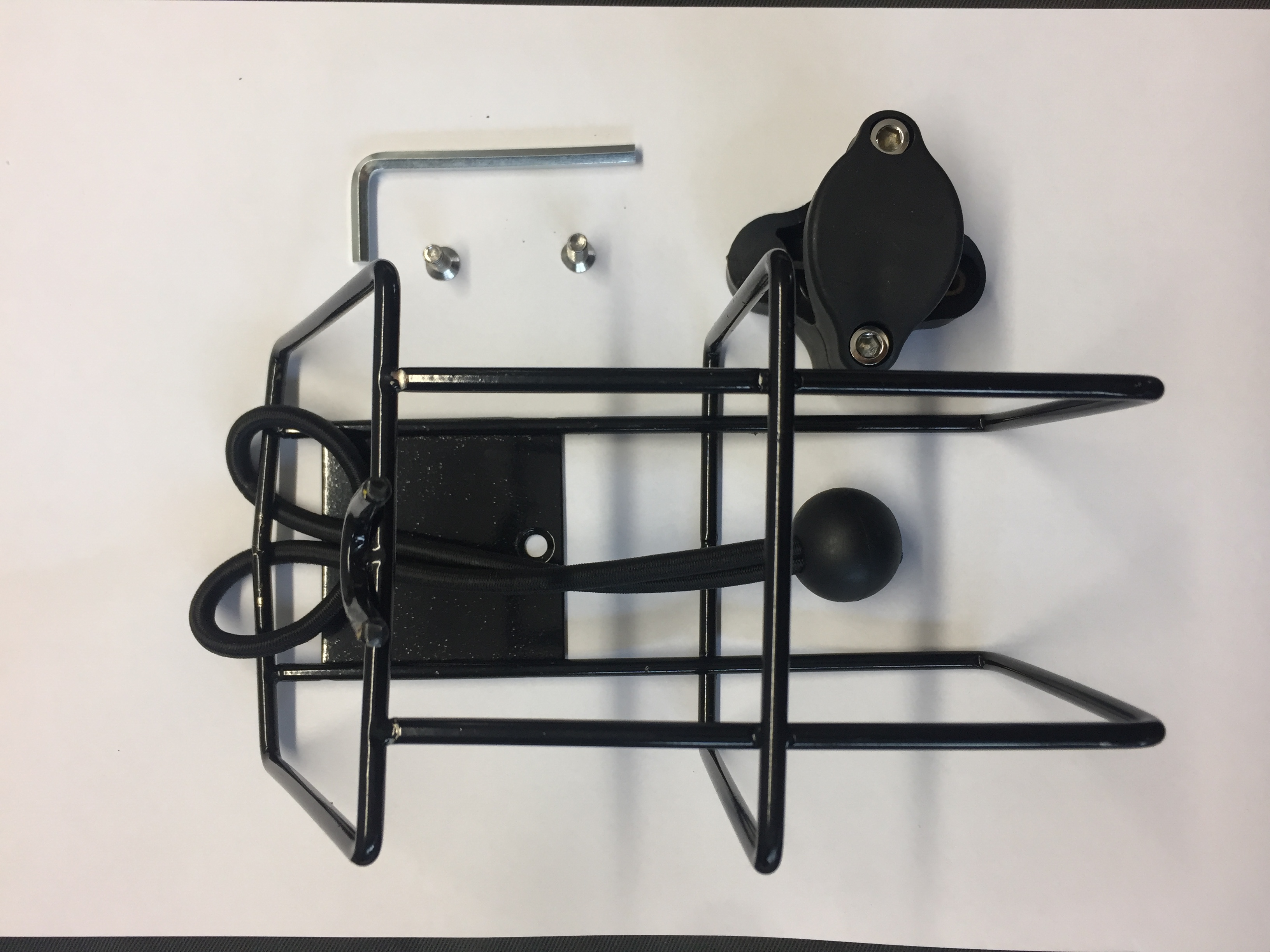 Batteriekorb Schwarz