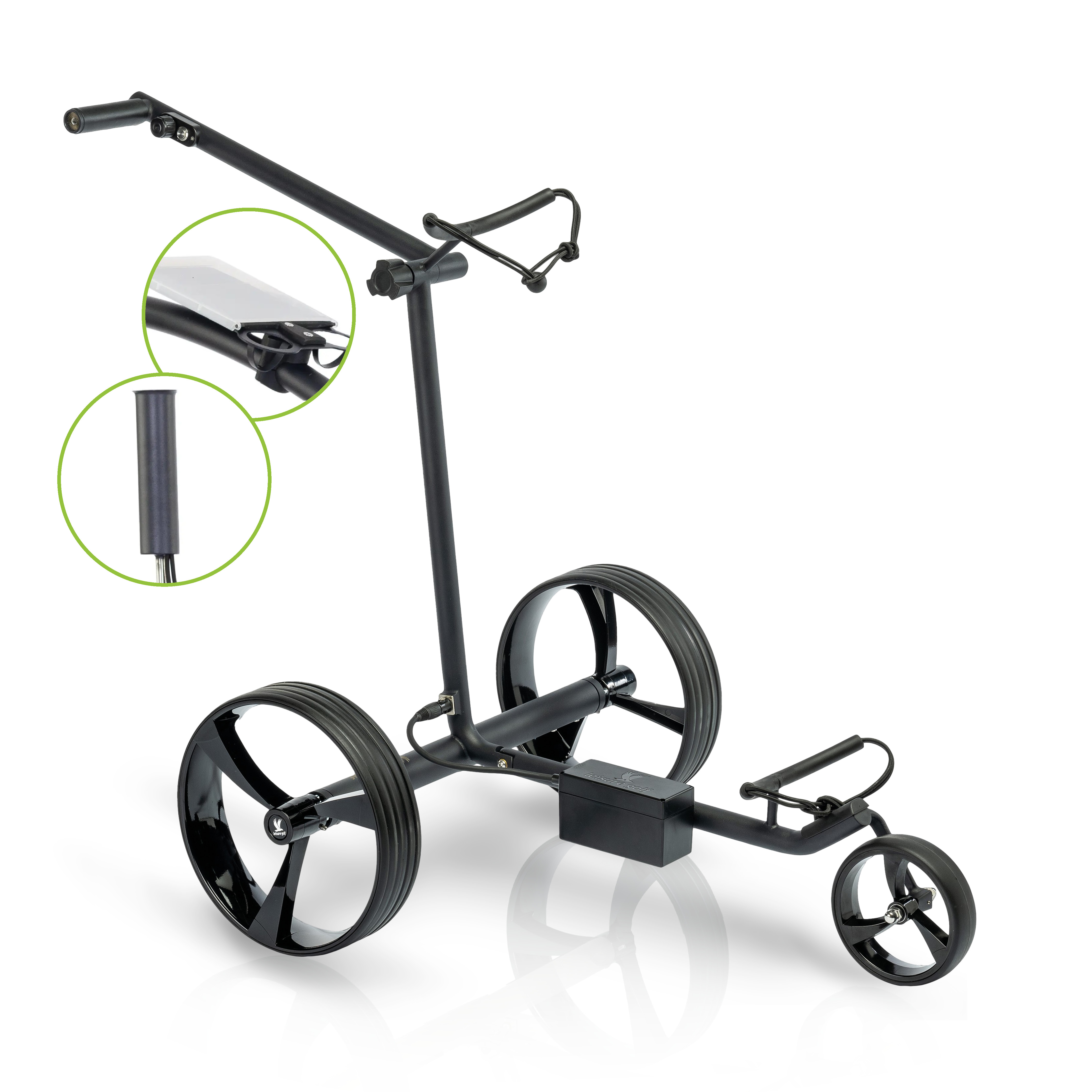 Elektro Golftrolley Ikarus 2.0 Black Edition 2025