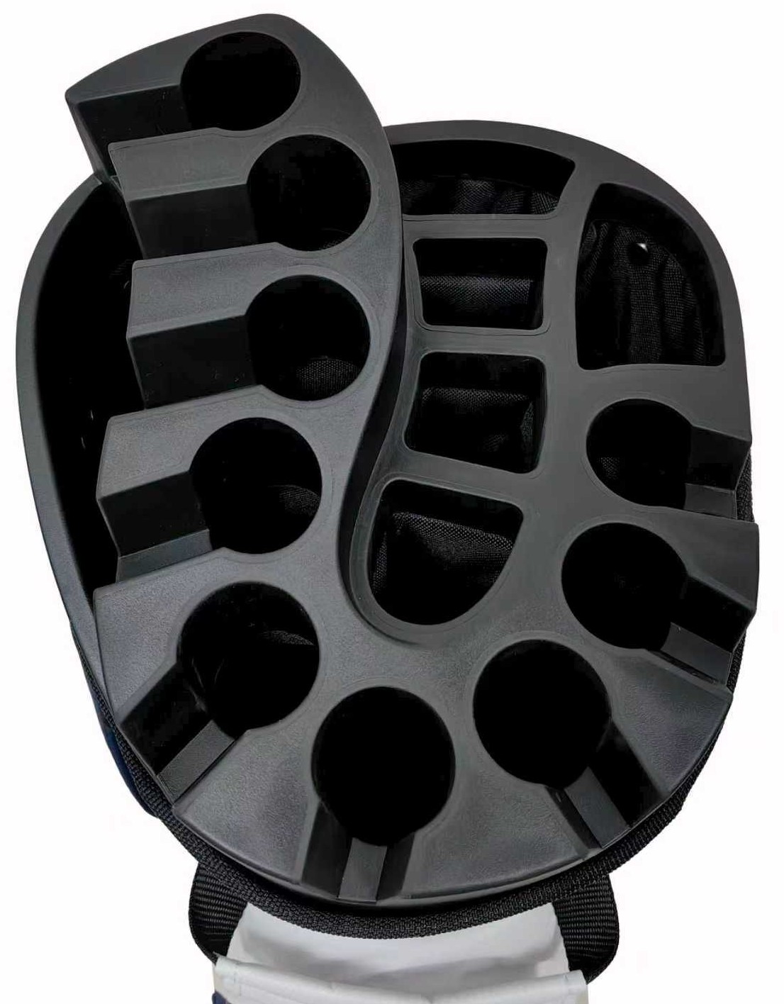 Cartbag Waterproof Orga Pro Blau/ Weiß