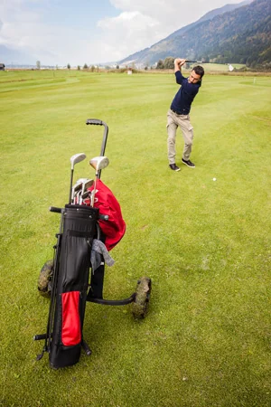 Golf-Push-Trolley für Golfer