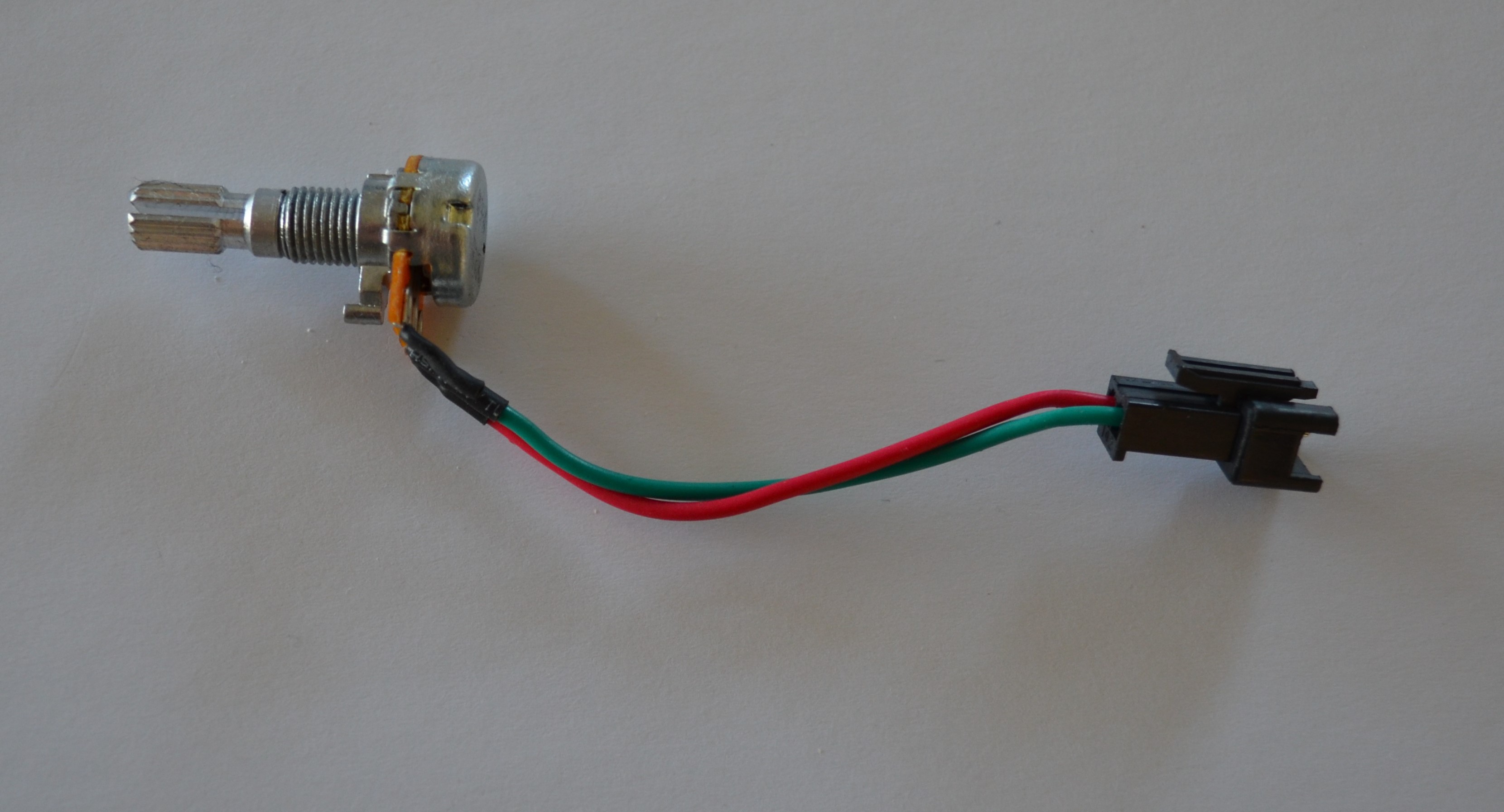 Potentiometer speed controller