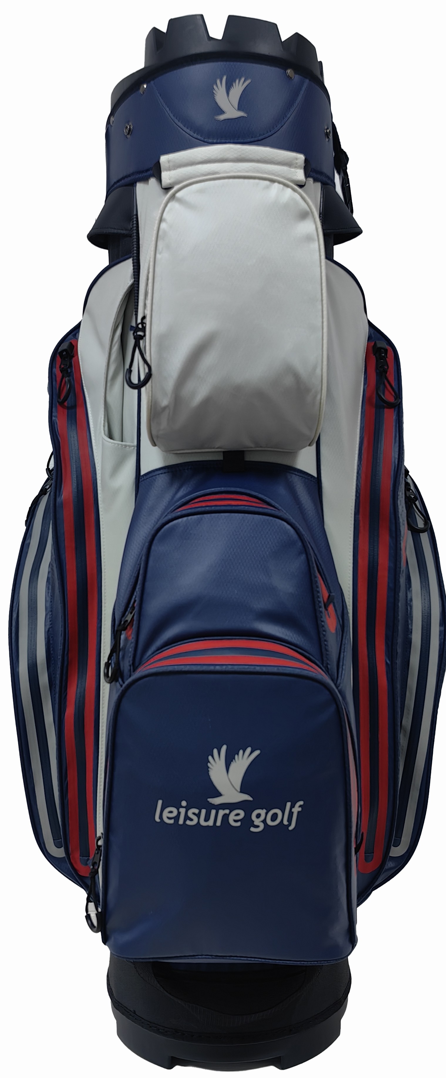 Cartbag Waterproof Orga Pro Blau/ Grau/ Rot