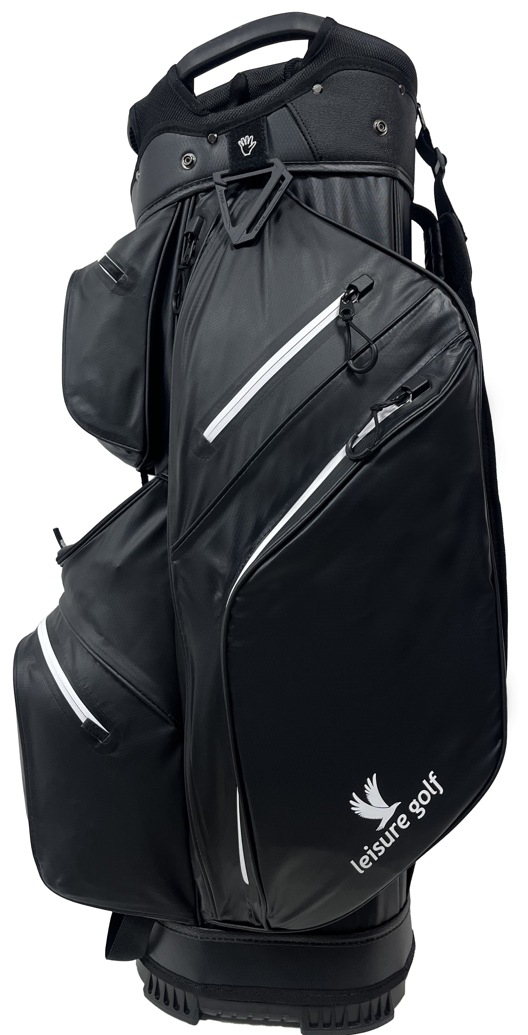 Watersafe Cartbag Schwarz/ Weiß