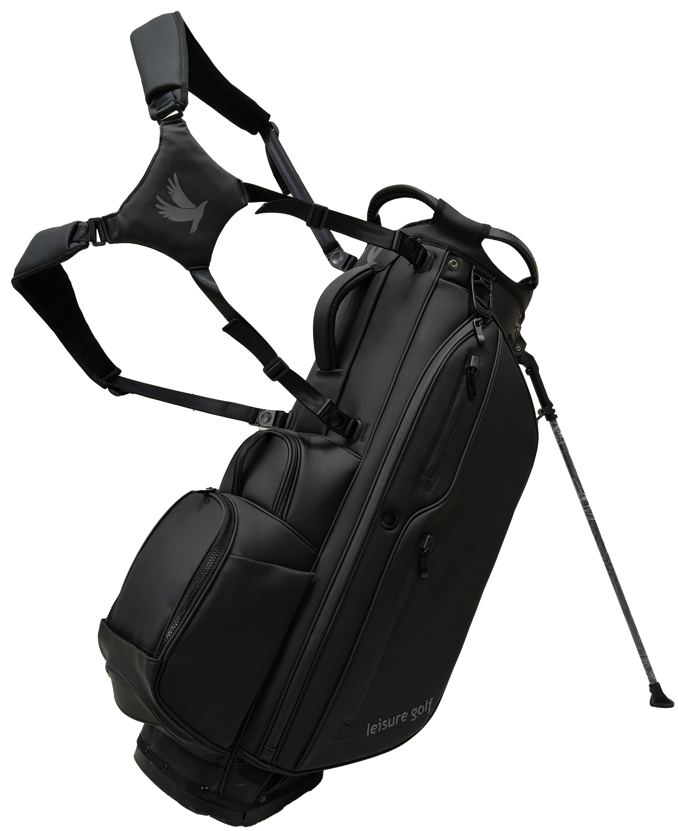 Luxury Carry Bag PU Schwarz