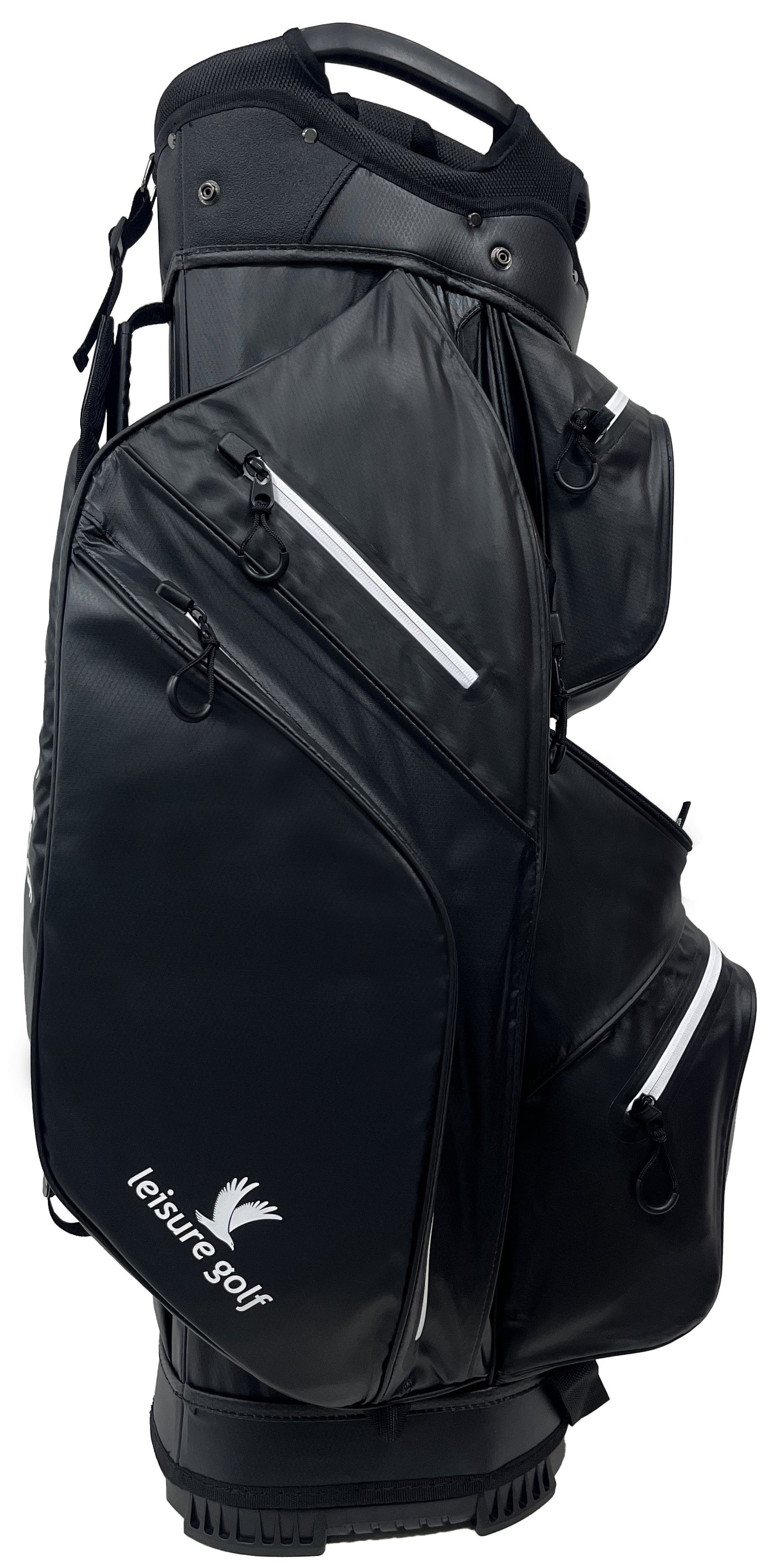 Watersafe Cartbag Schwarz/ Weiß