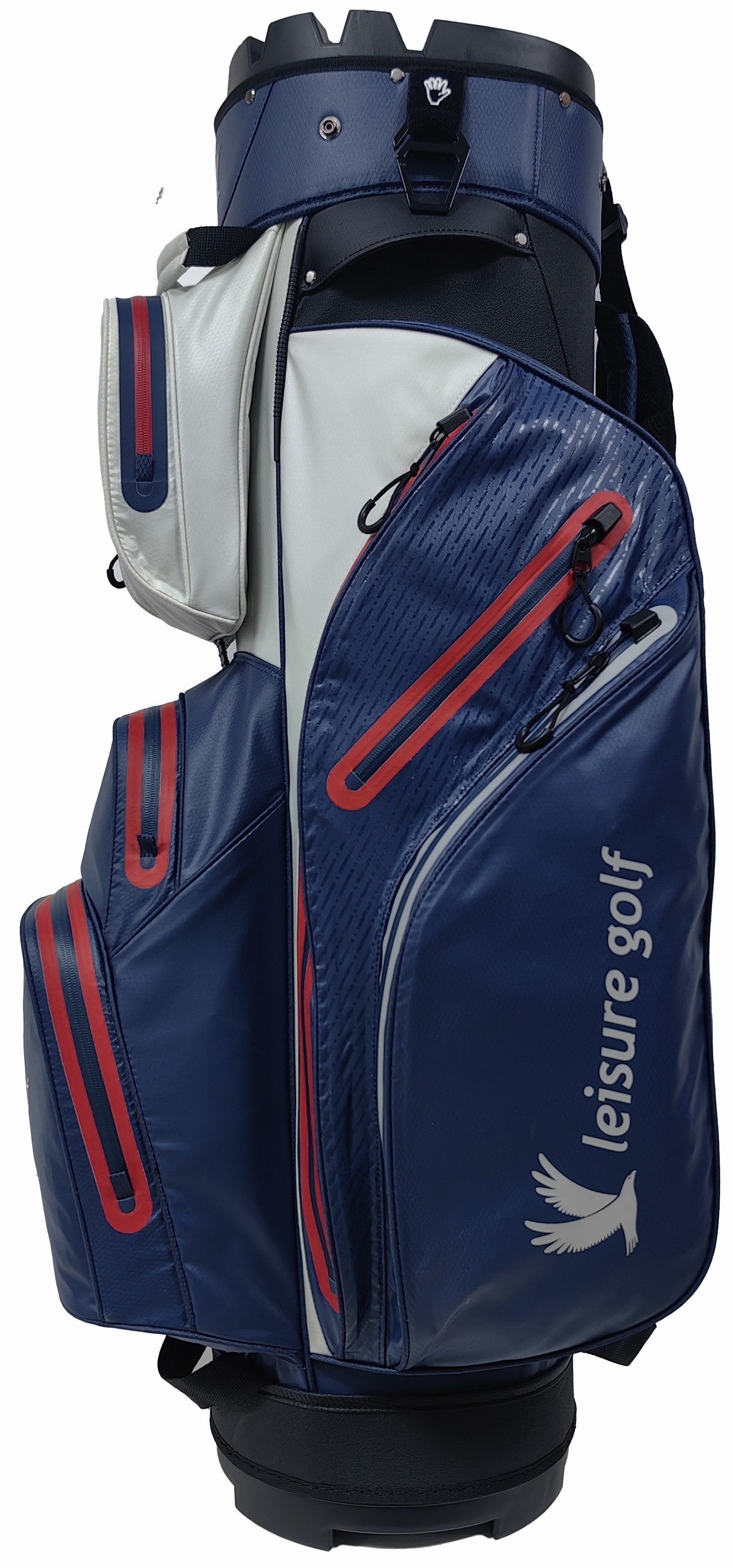 Cartbag Waterproof Orga Pro Blau/ Grau/ Rot