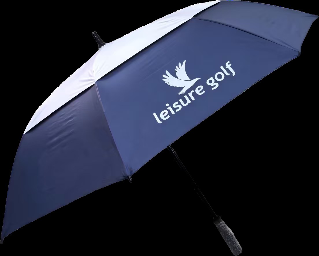 Golfschirm Leisure Golf UV Blau/ Weiß