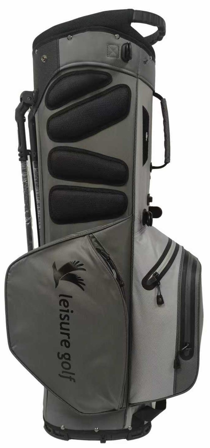 Golfbag Hybrid Waterproof Dunkelgrau/ Hellgrau
