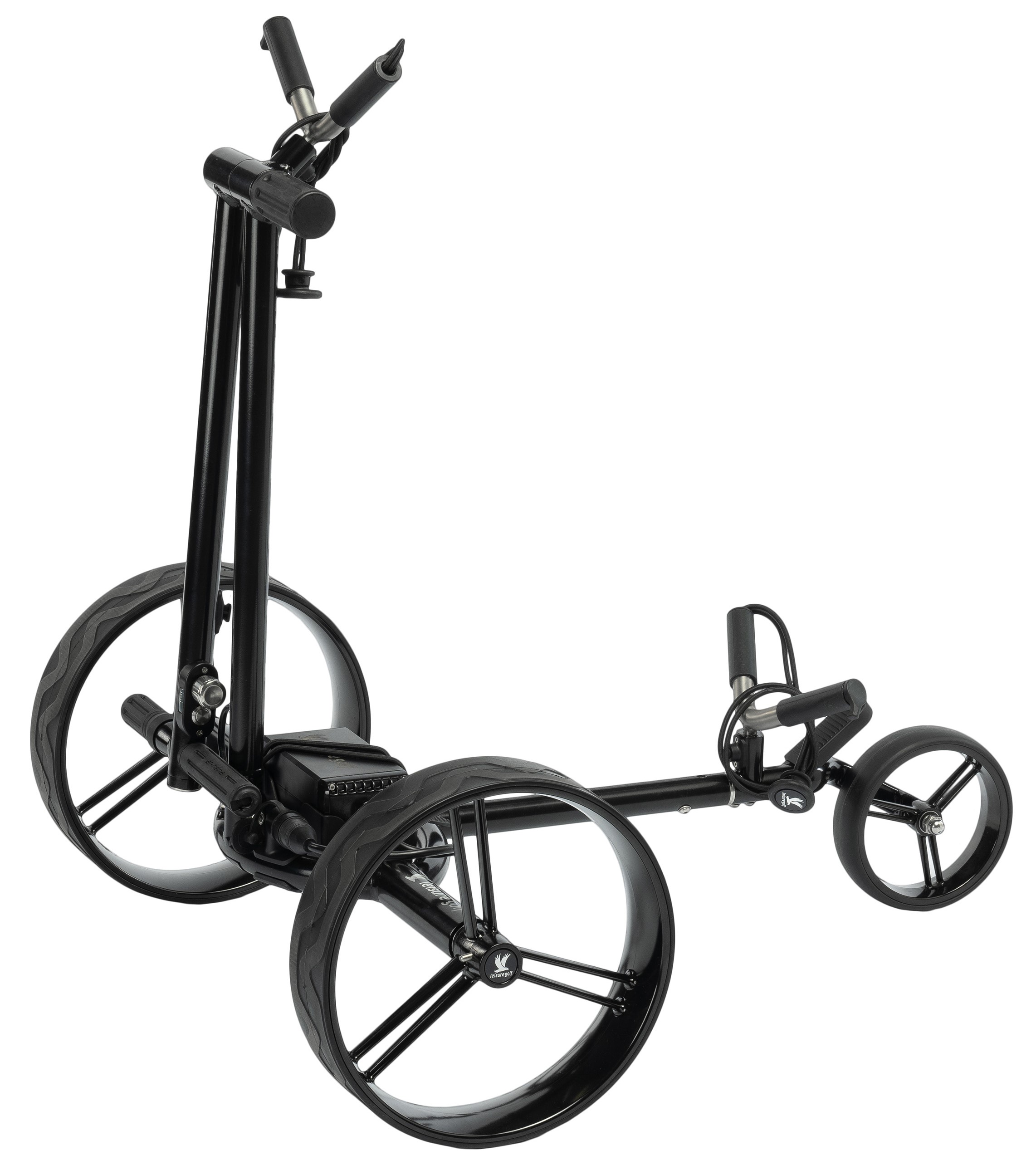 Elektro Golftrolley X-Flat Schwarz