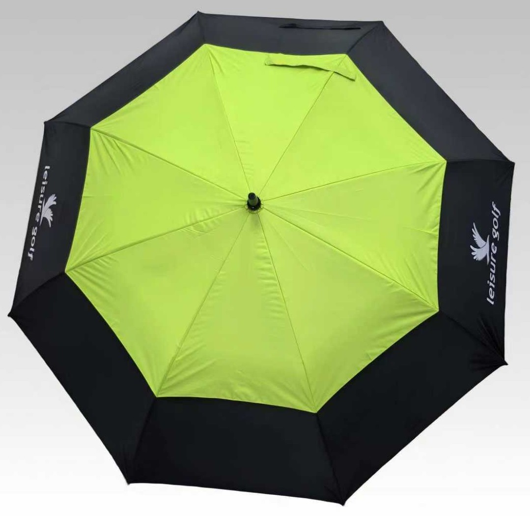 Golfschirm Leisure Golf UV Schwarz/ Grün