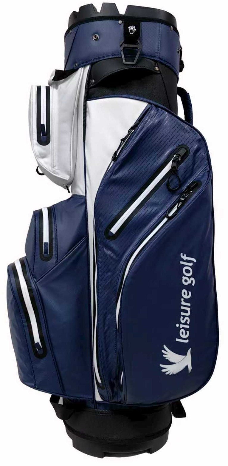 Cartbag Waterproof Orga Pro Blau/ Weiß