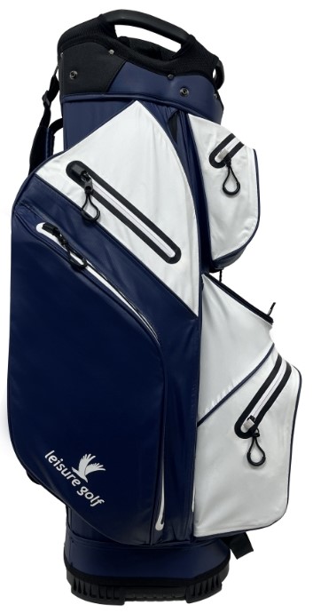 Watersafe Cartbag Blau/ Weiß 