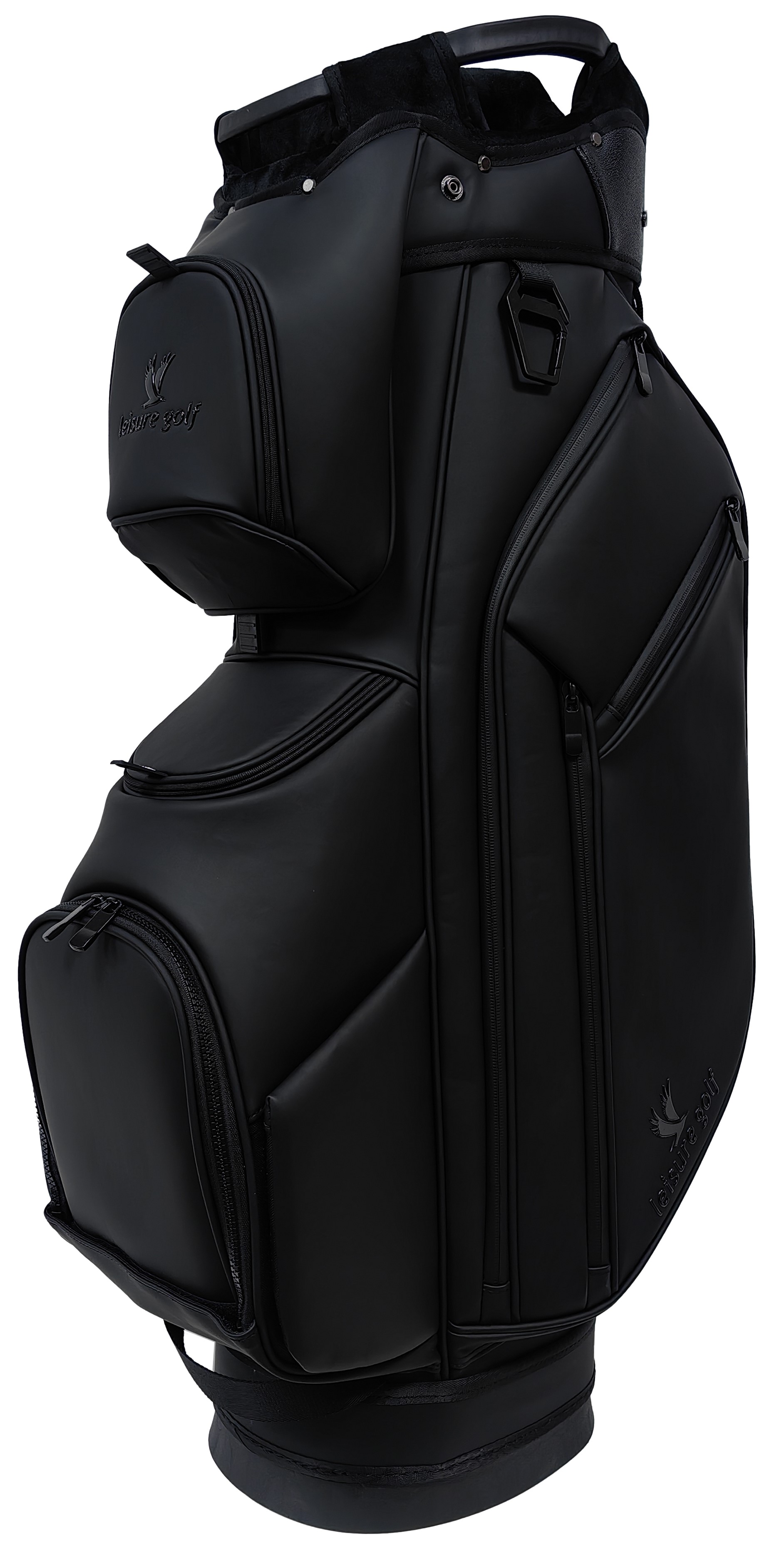 Black golf cart bag deals