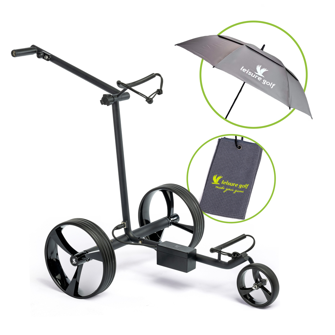 Elektro Golftrolley Ikarus Black Edition