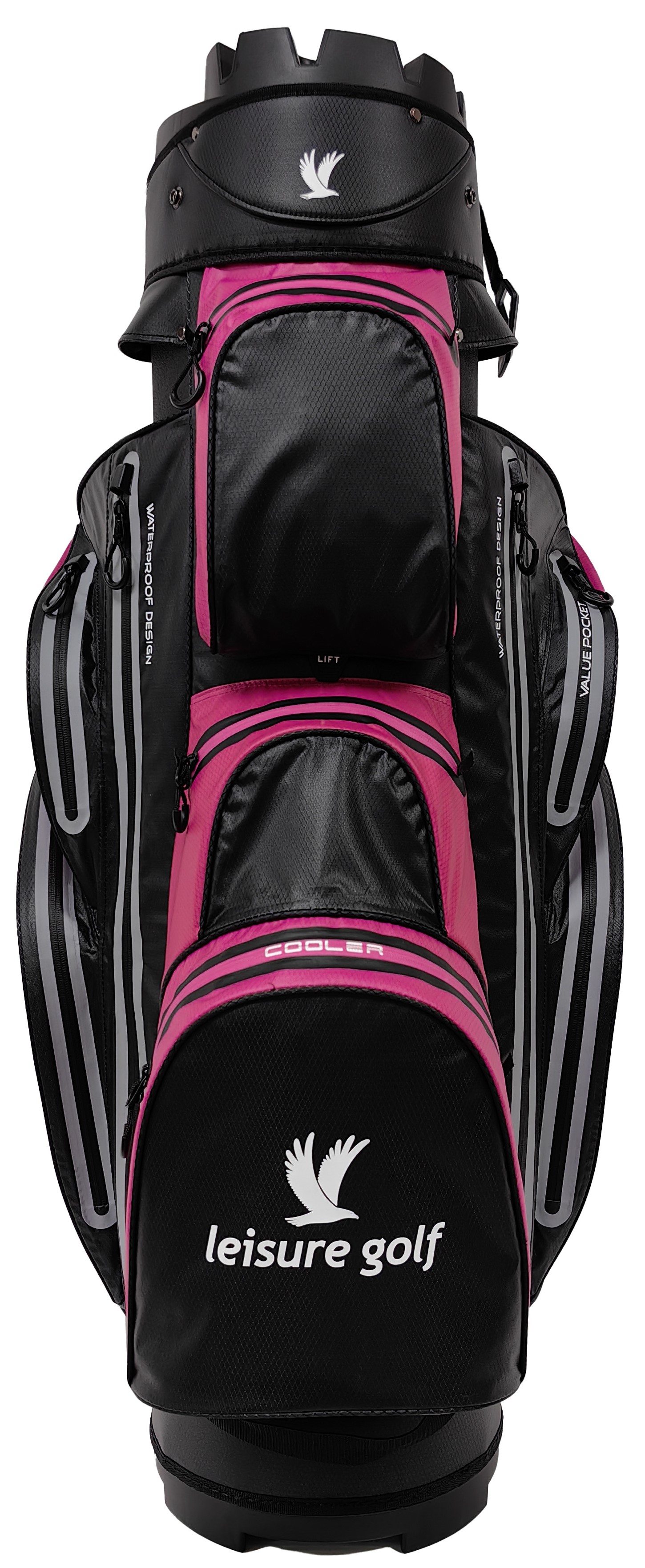 Watersafe Organizer Cartbag Schwarz/ Pink Color Edition